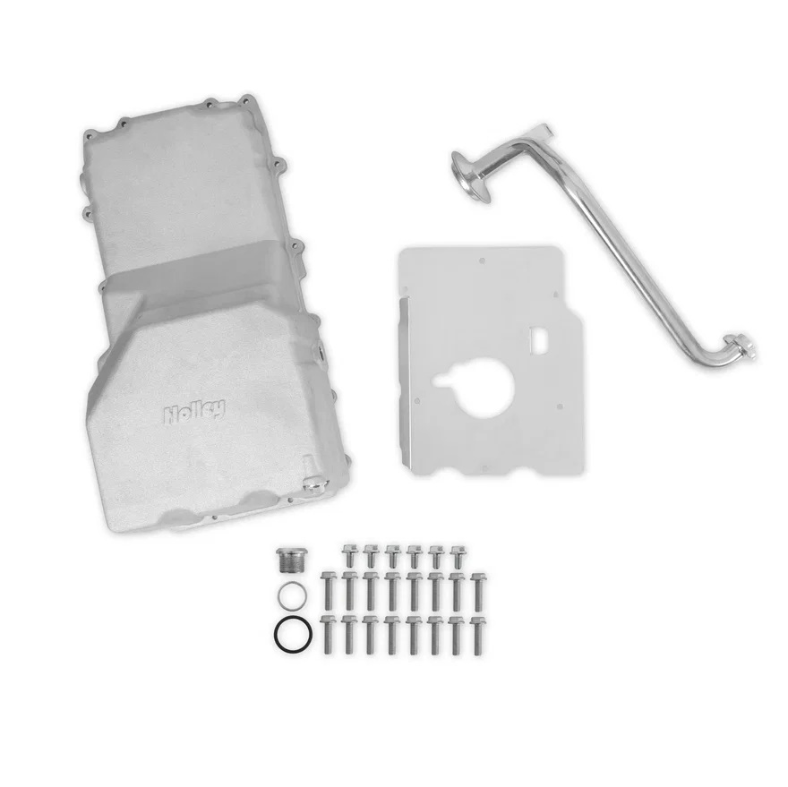 Cast Aluminum Rear Sump Oil Pan - Ford Coyote Swap