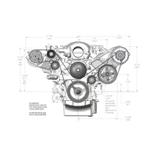 LS/LT High-Mount Accessory Drive Bracket image 7