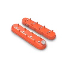 Tall LS Valve Covers - Factory Orange image 1