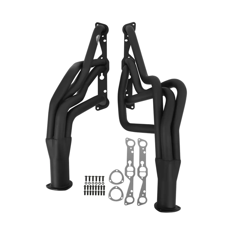 Competition Long Tube Headers - Painted for Pontiac Firebird