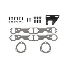 Super Competition Long Tube Headers - Painted for Chevrolet Chevy II image 5