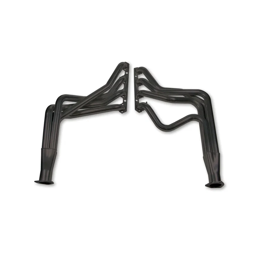 Competition Long Tube Headers - Painted for Ford E-100 Econoline