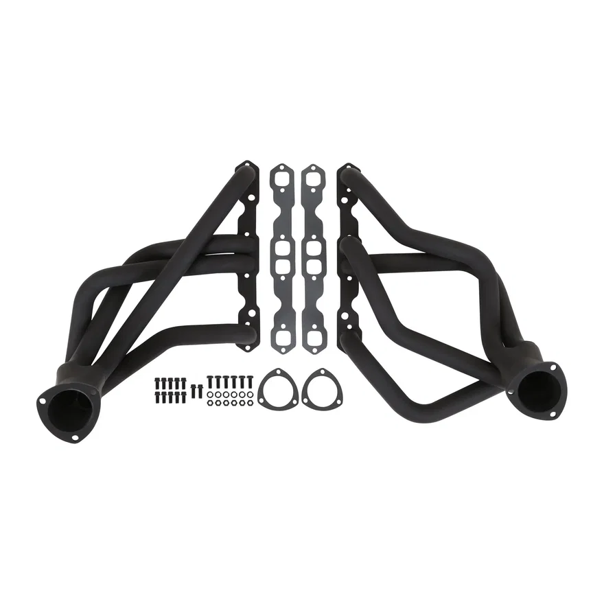Super Competition Long Tube Headers - Painted for Chevrolet