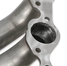 RacingHeart Big Block Chevy Swap Long Tube Headers Natural 304 Stainless for Ford Mustang image 3