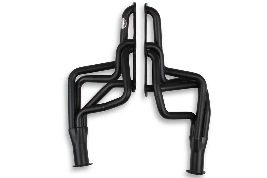 Competition Long Tube Headers - Painted for Pontiac