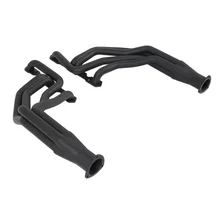 Super Competition Long Tube Headers - Painted for Chevrolet Chevy II image 2