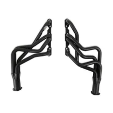 Competition Long Tube Headers - Black Ceramic Coated image 1