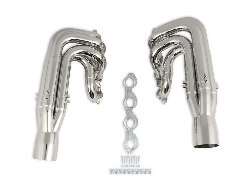 Racingheart 3-Step Dragster Headers - Chrome