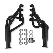 Super Competition Long tube Headers - Painted for Ford image 1