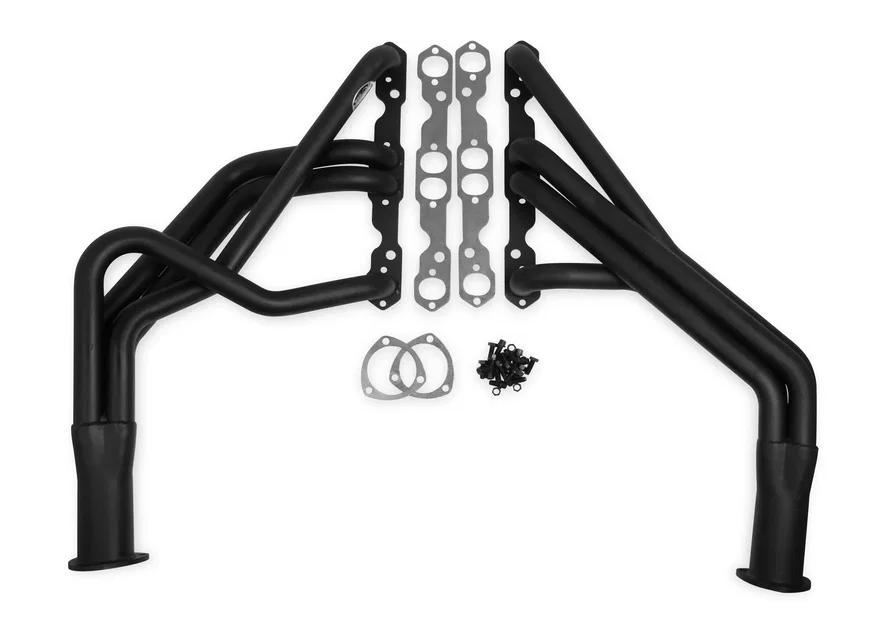 Competition Long Tube Headers - Painted for Chevrolet