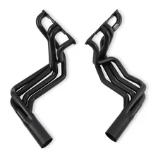 Super Competition Long Tube Headers - Painted for Chevrolet Corvette image 5