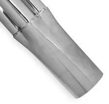 Super Competition Long Tube Headers - Polished Stainless for Chevrolet Corvette image 3