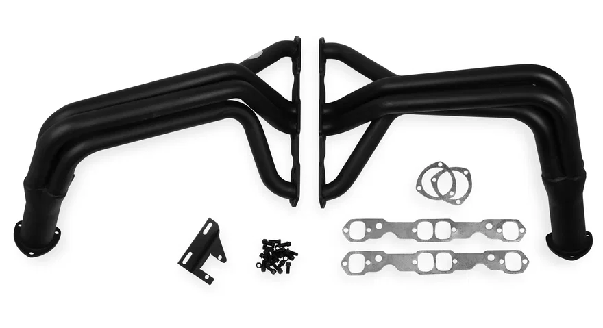 Super Competition Long Tube Header - Painted for Chevrolet
