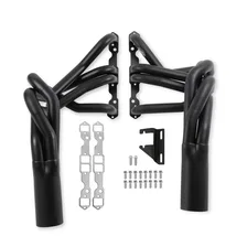 Super Competition Long Tube Headers - Painted for Chevrolet Corvette image 1