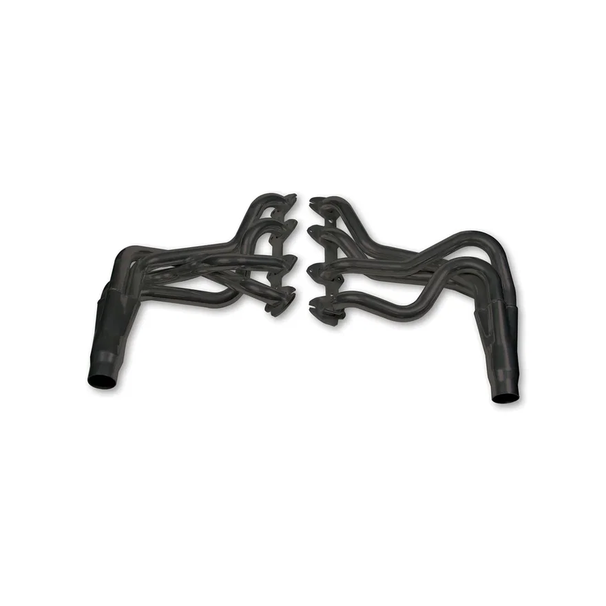 Competition Long Tube Headers - Painted for Ford F-250