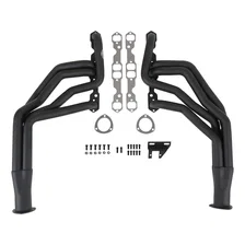 Super Competition Long Tube Headers - Painted for Chevrolet Chevy II image 1