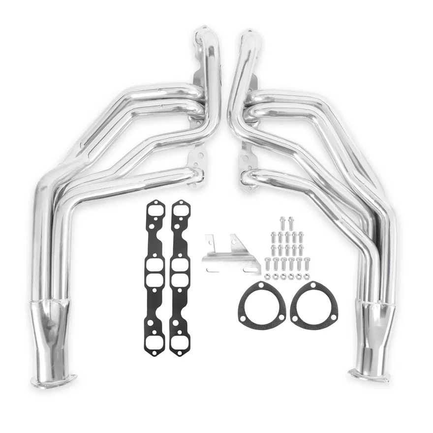 Super Competition Long Tube Headers - Ceramic Coated for Chevrolet Chevy II