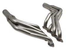 RacingHeart Big Block Chevy Swap Long Tube Headers Natural 304 Stainless for Ford Mustang image 6