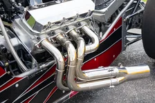 Racingheart 3-Step Dragster Headers - Chrome image 16