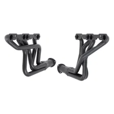 Competition Long Tube Headers - Black Ceramic Coated image 4