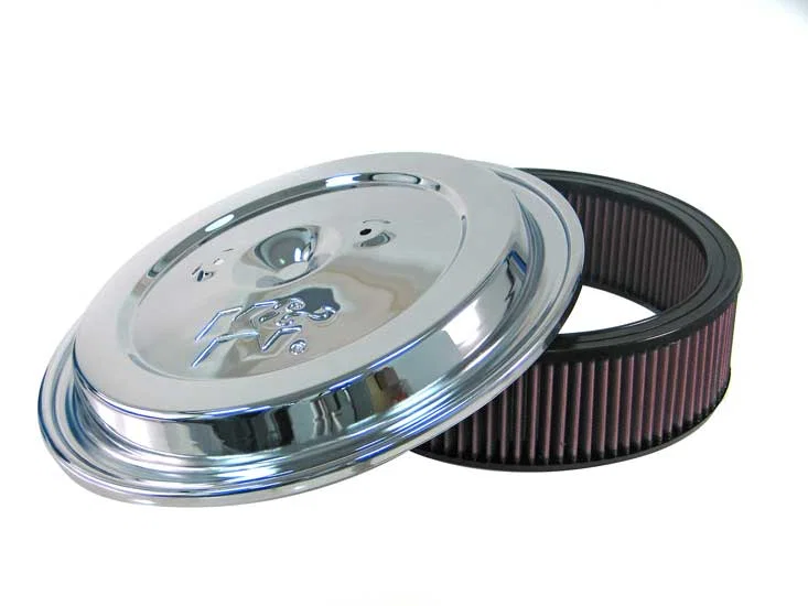 Replacement Air Filter w/Chrome Lid