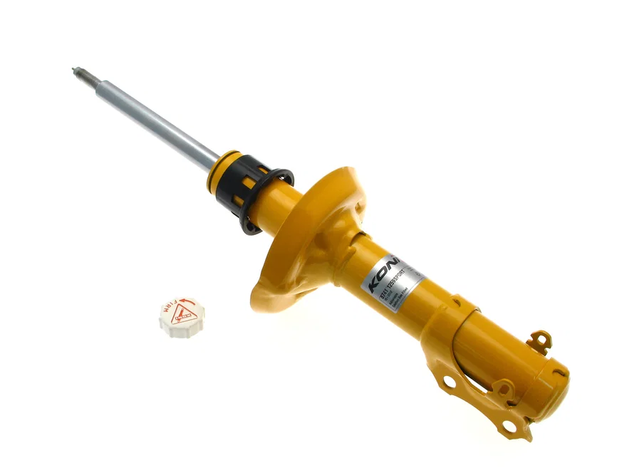 Front Sport (yellow) 8741- externally adjustable, low pressure gas full strut for Volkswagen