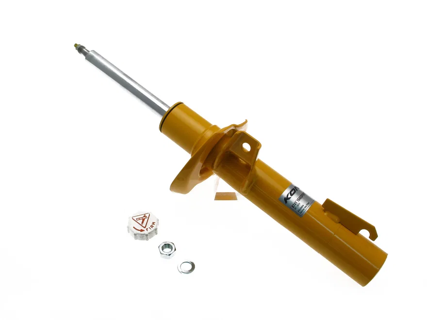 Front Sport (yellow) 8741- externally adjustable, low pressure gas full strut for Volkswagen