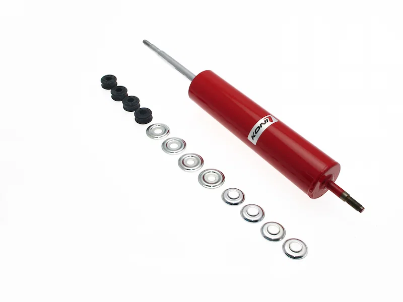 Front RAID (red) 90 SERIESs- internally adjustable non-gas, extreme off-road shock for Land Rover