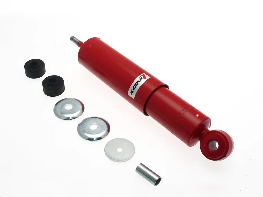 Rear RAID (red) 90 SERIESs- internally adjustable non-gas, extreme off-road shock for Toyota Land Cruiser