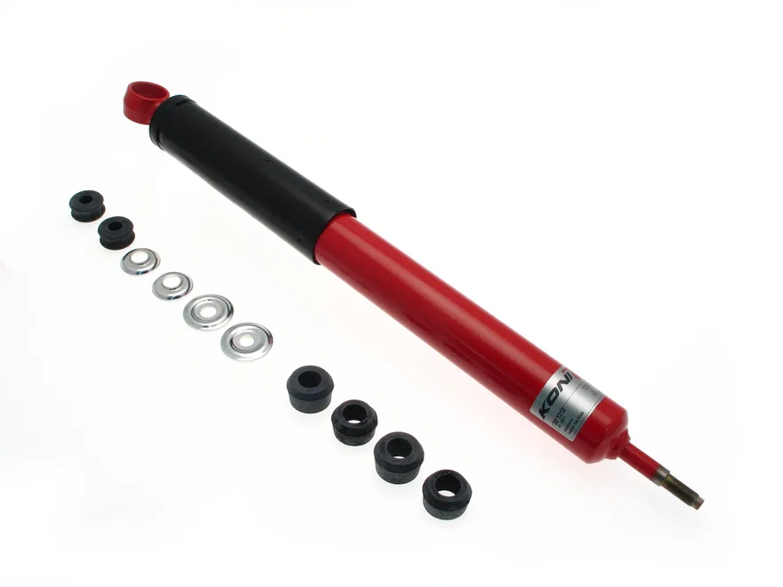Rear Special (red) 30 SERIESs- 4 pos. adjustable mono-tube high pressure gas for Land Rover