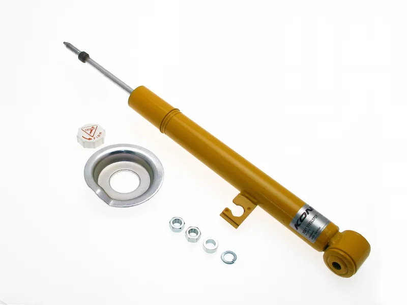 Front Left Sport (yellow) 8041- externally adjustable, twin-tube low pressure gas for Mazda RX-7