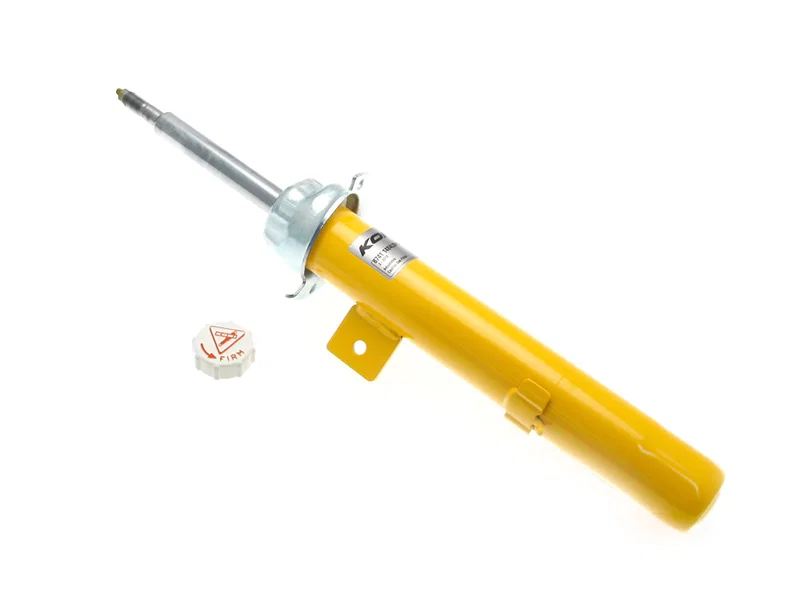 Front Left Sport (yellow) 8741- externally adjustable, low pressure gas full strut for BMW