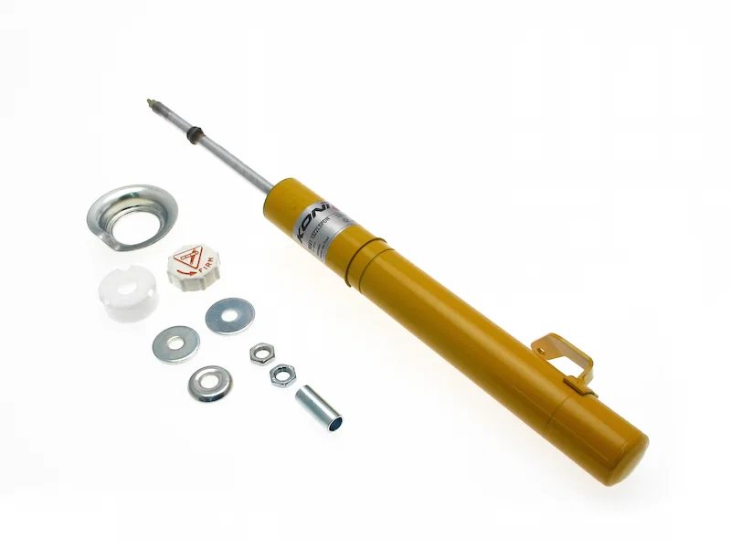 Front Left Sport (yellow) 8041- externally adjustable, twin-tube low pressure gas