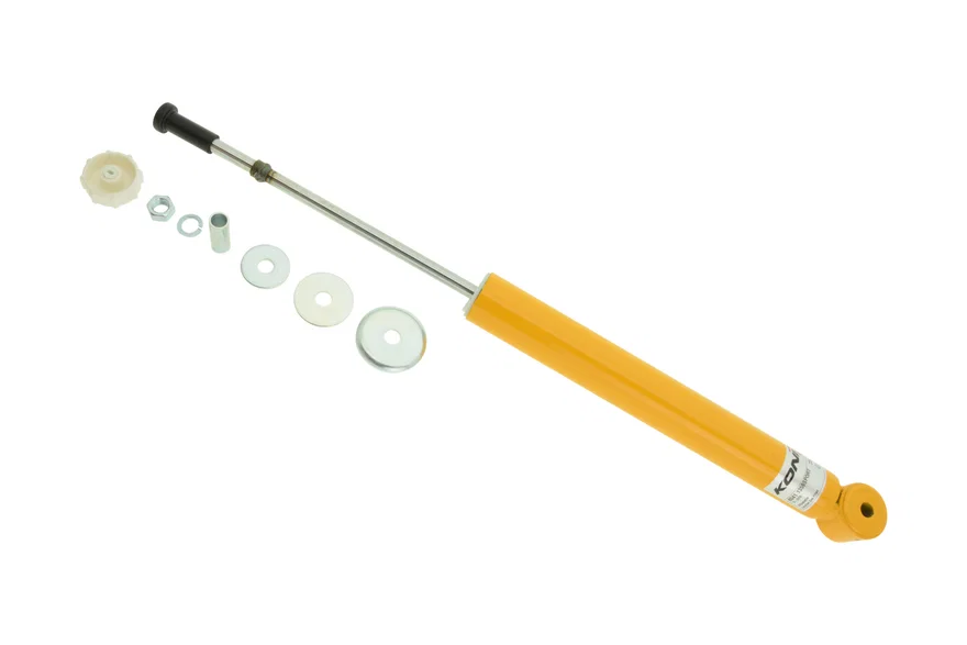 Rear Sport (yellow) 8041- externally adjustable, twin-tube low pressure gas for Honda Civic