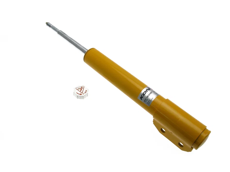 Front Sport (yellow) 8741- externally adjustable, low pressure gas full strut for Ford Mustang