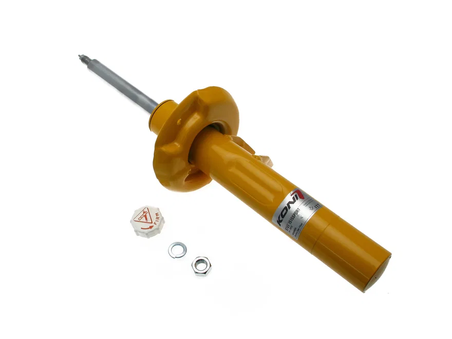 Front Sport (yellow) 8741- externally adjustable, low pressure gas full strut for Audi