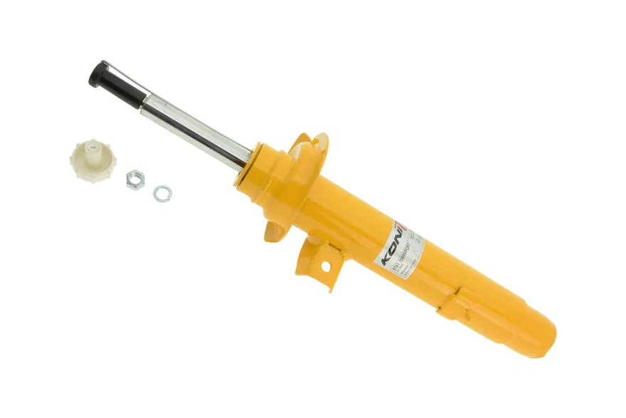 Front Sport (yellow) 8741- externally adjustable, low pressure gas full strut for BMW
