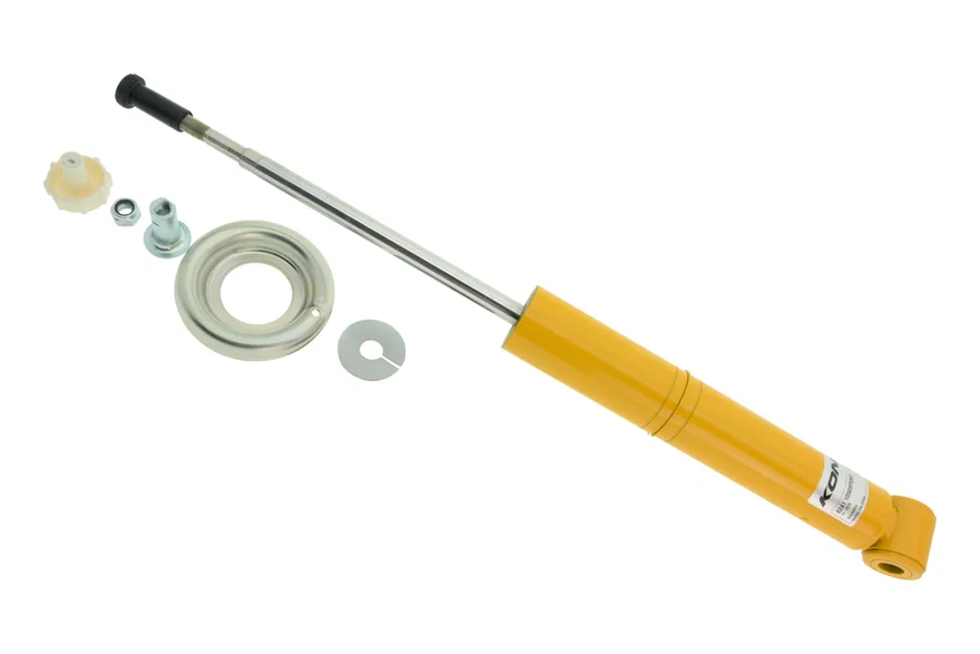 Rear Sport (yellow) 8241- externally adjustable, twin-tube low pressure gas for Porsche 914