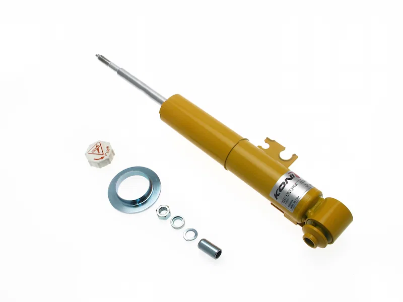 Rear Left Sport (yellow) 8241- externally adjustable, twin-tube low pressure gas for Mini Cooper