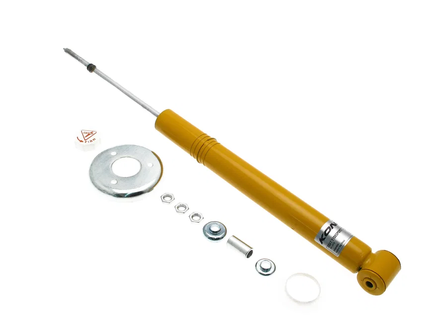Rear Sport (yellow) 8041- externally adjustable, twin-tube low pressure gas for Volkswagen