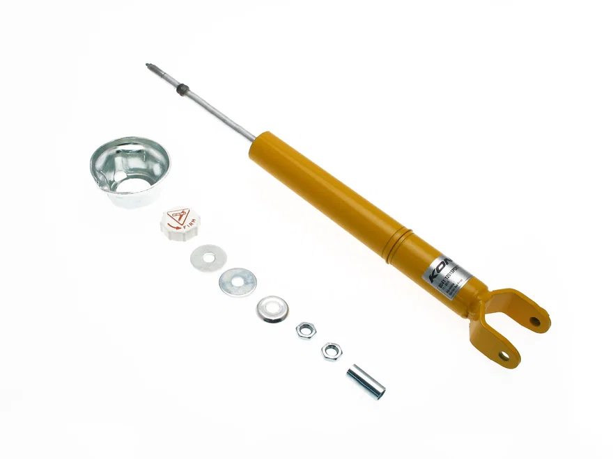 Rear Sport (yellow) 8041- externally adjustable, twin-tube low pressure gas for Acura Integra