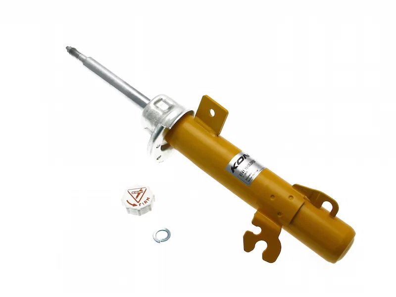 Front Left Sport (yellow) 8741- externally adjustable, low pressure gas full strut for Mini Cooper