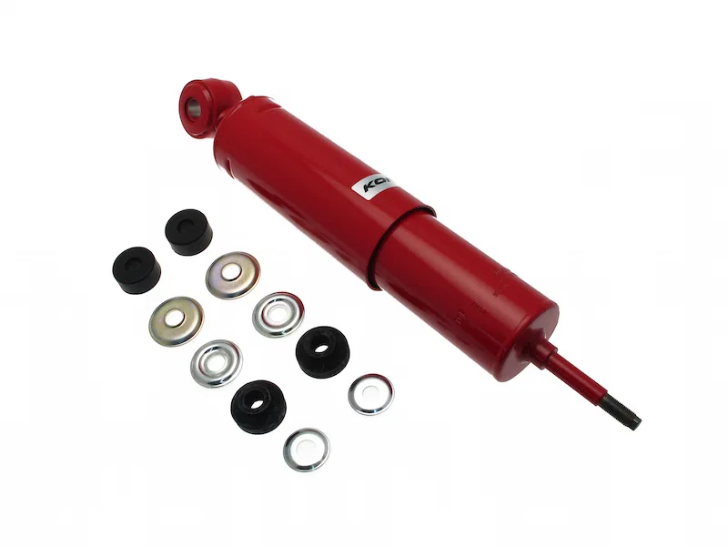 Rear RAID (red) 90 SERIESs- internally adjustable non-gas, extreme off-road shock for Land Rover