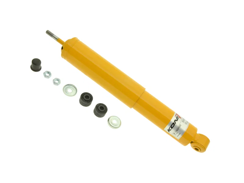 Rear Sport (yellow) 82 SERIESs- internally adjustable, twin-tube non-gas for Opel