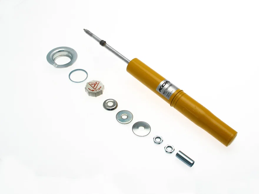 Front Sport (yellow) 8041- externally adjustable, twin-tube low pressure gas for Acura Integra