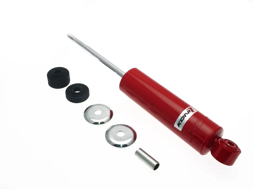 Front RAID (red) 90 SERIESs- internally adjustable non-gas, extreme off-road shock for Toyota Land Cruiser