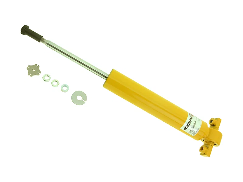 Rear Sport (yellow) 8241- externally adjustable, twin-tube low pressure gas for Ford Mustang
