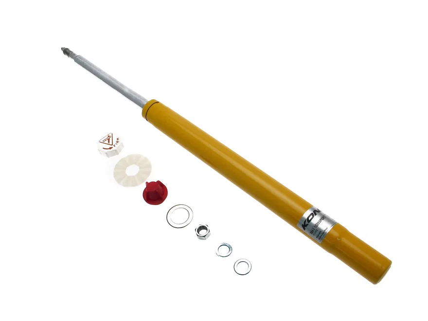 Front Sport (yellow) 8641- externally adjustable, low pressure gas strut insert for BMW