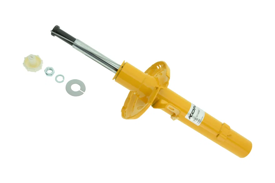 Front Sport (yellow) 8741- externally adjustable, low pressure gas full strut for Volkswagen