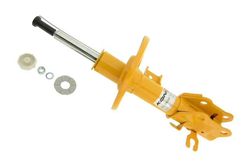 Front Left Sport (yellow) 8741- externally adjustable, low pressure gas full strut for Mazda 6